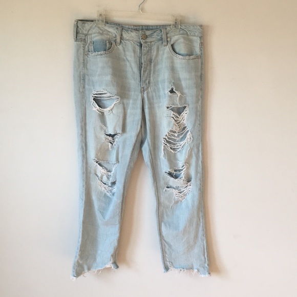 American Eagle Outfitters Denim - AE Distressed Light Jeans